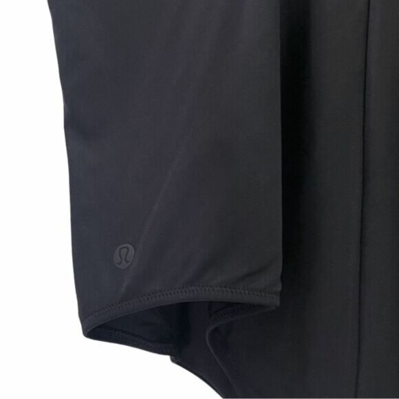 Lululemon Waterside Square-Neck One Piece Black Swimsuit Athletic Size 6 | Small - Picture 9 of 13
